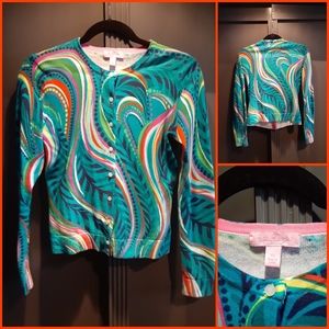 Lilly Pulitzer Paley Cardigan Sweater